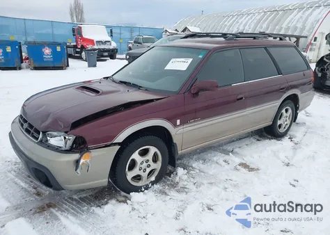 1999 Subaru Legacy 30Th Ann. Outback Ltd./Outback z USA, uszkodzony, nr VIN 4S3BG6854X7626224